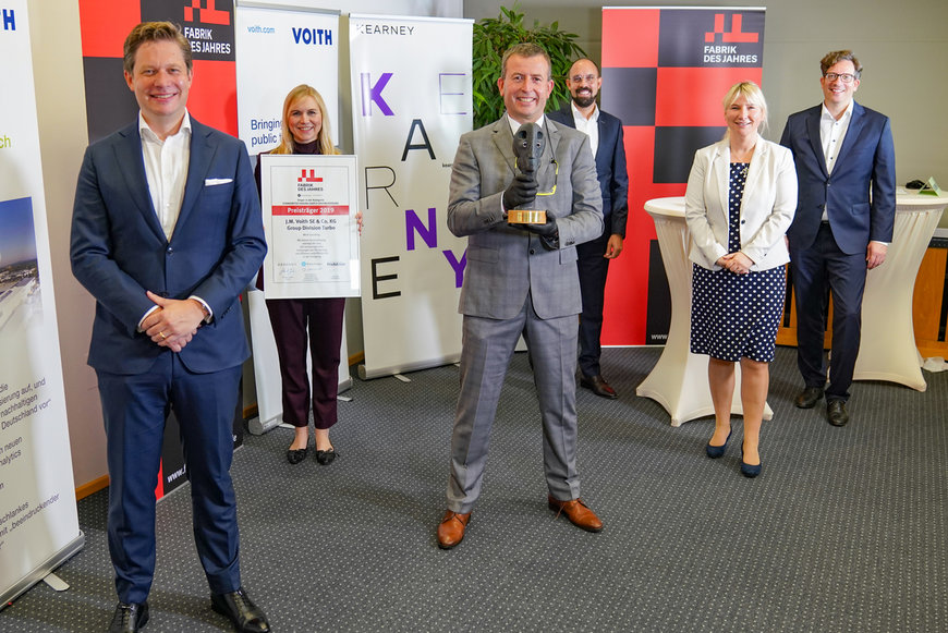 Voith factory in Munich is “Factory of the Year”
